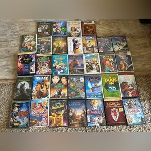 Disney DVD and Blu-ray Collection - Colorful Covers